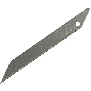 NT-Cutter Cuttermesser-Klingen Abbrechklinge, 9mm aus Carbonstahl, 10 Stück
