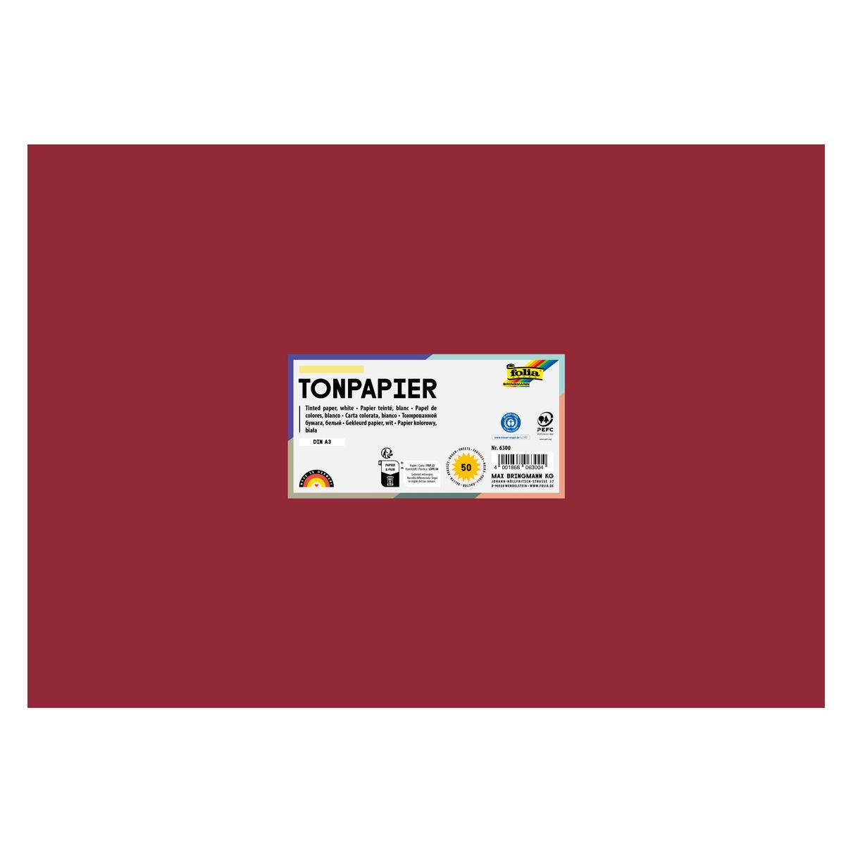 Folia Zeichenpapier farbig Format A3 (130 g/m², 1x) (6322)