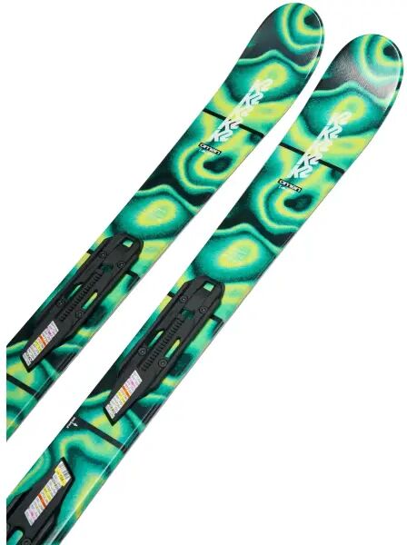 Kinderski K2 Omen + FDT 4.5 (129cm - Grün)
