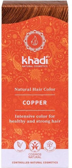 Khadi Tinta Herbal Color Cobre 100g