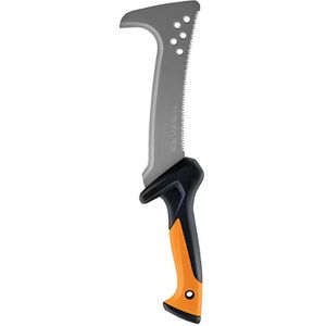 Fiskars Machete Solid Hippe CL-521, 1051233, mit Scheide und Sägezahnung, Länge 45cm