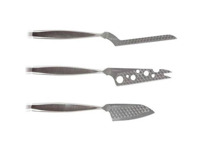 Diverse Käsemesser-Set Monaco+ silber Edelstahl 277x143x20mm - 1086