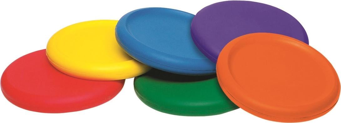 Spordas Schaumstofspeelgoedset met 6 vliegende schijven voor buitenspeelplezier
