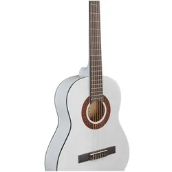 EKO Chitarra Classica Bianca CS-5 (Konzertgitarre, Agathis, Birke, Lindenholz, Mahagoni), Gitarre, Weiss