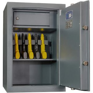 Atlas-Tresore Waffenschrank TA KW 16DSS, für 5 Kurzwaffen, Doppelbartschloss, Klasse 1