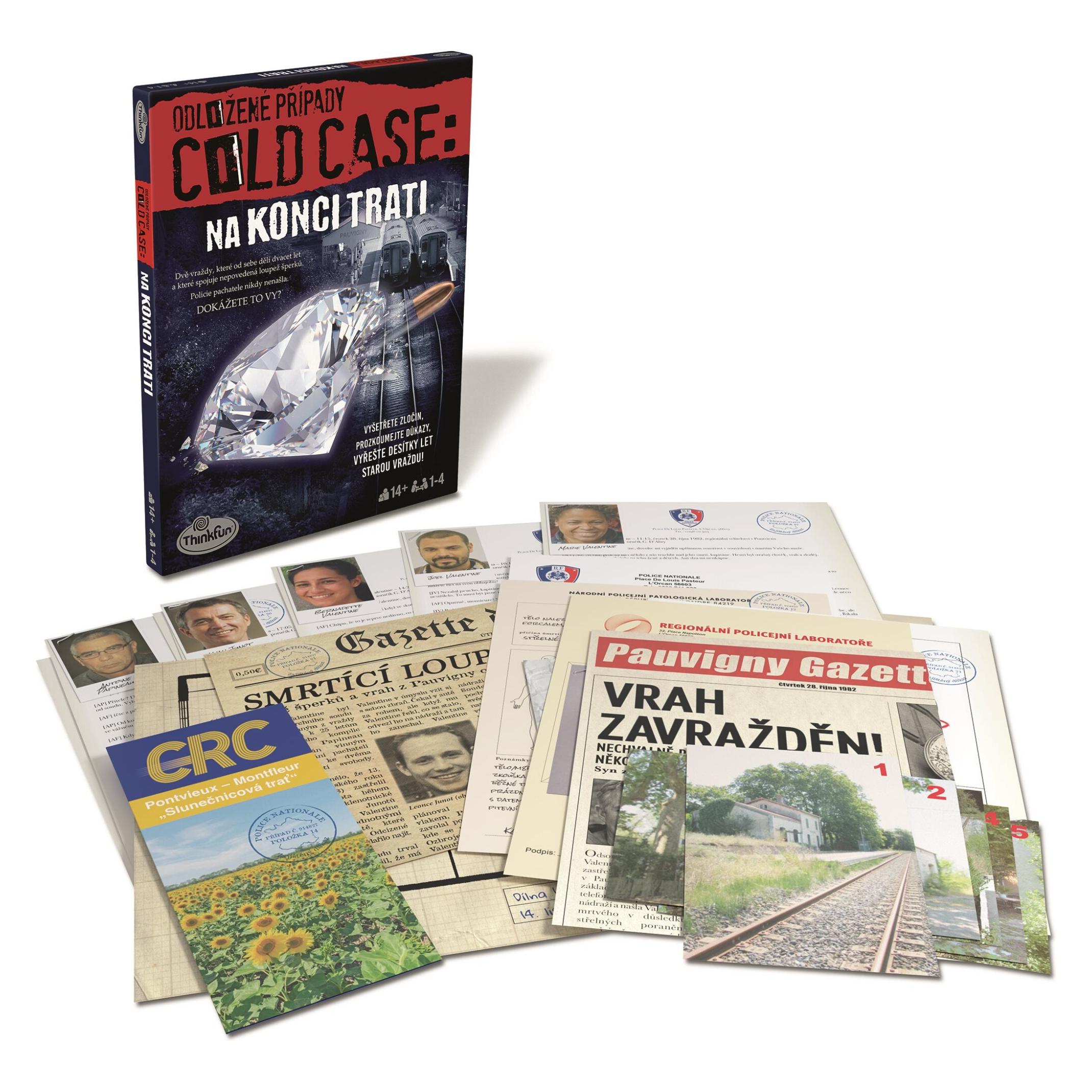 Thinkfun Delayed Cases: Am Ende der Strecke / Spieleranzahl 1-4 / ab 14 Jahren (Deutsch, 1 - 4 Spieler) (766260-RA)
