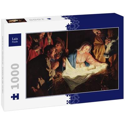 Lais Puzzle Gerard van Honthorst - Anbetung der Hirten 1000 Teile