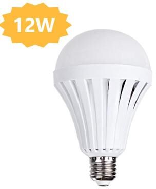 Uplifted Goods Rechargeable LED Emergency Light Bulb With Touch Control 12w 5pcs