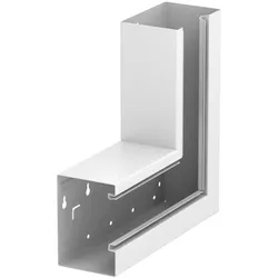 OBO 6277520 Flachwinkel steigend asymmetrisch 90x130x300 Stahl reinweiß RAL 9010 GS-AFS90130RW