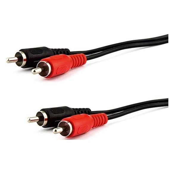 E+P B 33/15 LOSE Audio-Kabel 15 m 2 x RCA Schwarz (15 m, Cinch Kabel) (B 33/15 LOSE)
