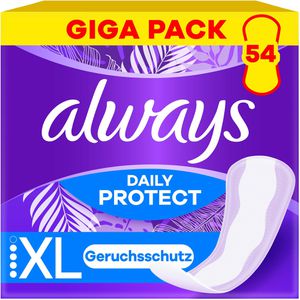 always Slipeinlagen Daily Protect Extra Long, extra stark, geruchsneutralisierend, 54 Stück