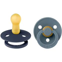 Bibs, Nuggi, Farbe Naturkautschuk Grösse 2 (2x, 6 - 18 Monate)