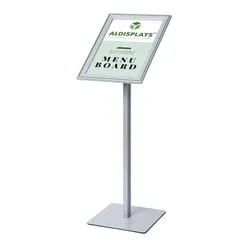 Prospektständer Infoständer DIN A3 mit Klapprahmen Premium - praktisch leichter Plakatwechsel