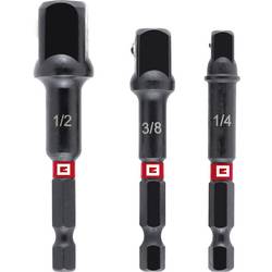 Einhell Impact 134215 Bit-Adapter-Set Antrieb 1/4, 3/8, 1/2 135 mm 1 Set