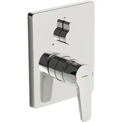 Hansa Wannenarmatur Hansapolo 80623093 chrom, Unterputz, mit Sicherungseinrichtung