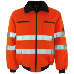 Warnschutz Pilotjacke "ALASKA" Safe Artic - XXL - Orange