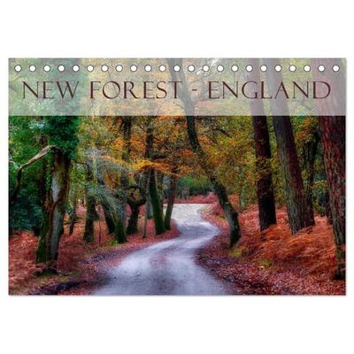 New Forest - England (Tischkalender 2026 DIN A5 quer), CALVENDO Monatskalender