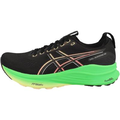 Laufschuh ASICS "Asics Gel-Kayano 32 Laufschuhe Herren Schuhe", Herren, Gr. 46, schwarz, Textil, Schuhe Laufschuh, Zuglasche an der Ferse