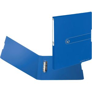 Herlitz Ringbuch easy orga to go 11217130, A4, 2 Ringe, Ring-Ø 16mm, blau opak