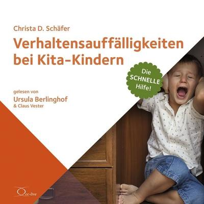 Verhaltensauffälligkeiten bei Kita-Kindern - Christa D. Schäfer, Audio, 9783956167119