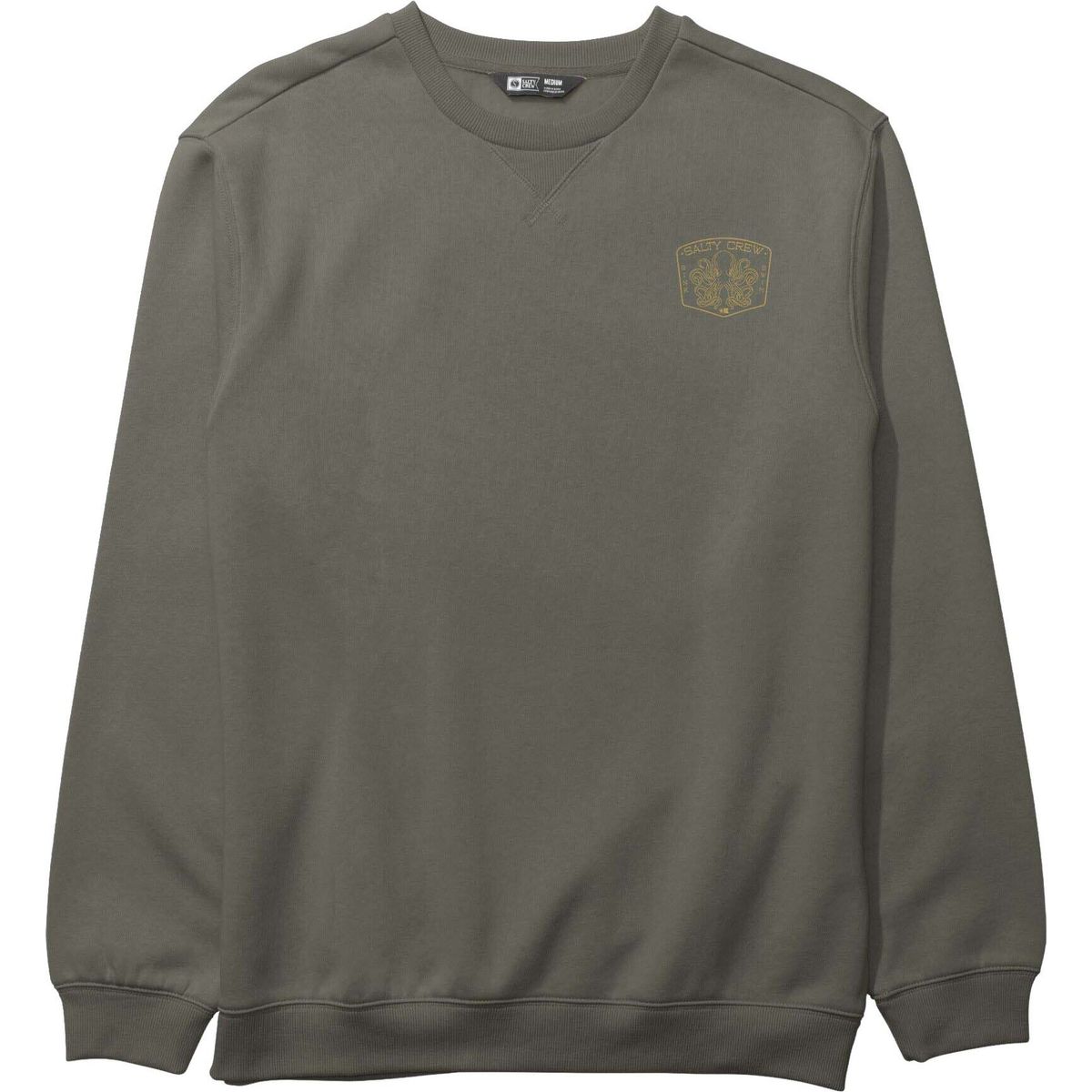 Salty Crew Tako Club Crew Fleece dusty olive (DOL) S 20335492-DOL-S