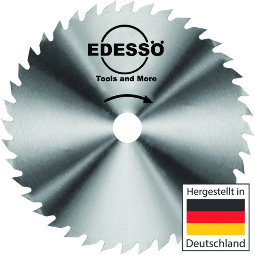 EDESSÖ Vollstahl VS Bau-Kreissägeblatt CR / Zahnform A - KV extra Stark, VS/CR 315x1,8x30 Z=56 KV-A (60531530)
