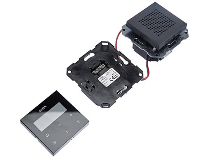 Gira 5222038 228028 Unterputz Radio RDS System 55, anthrazit