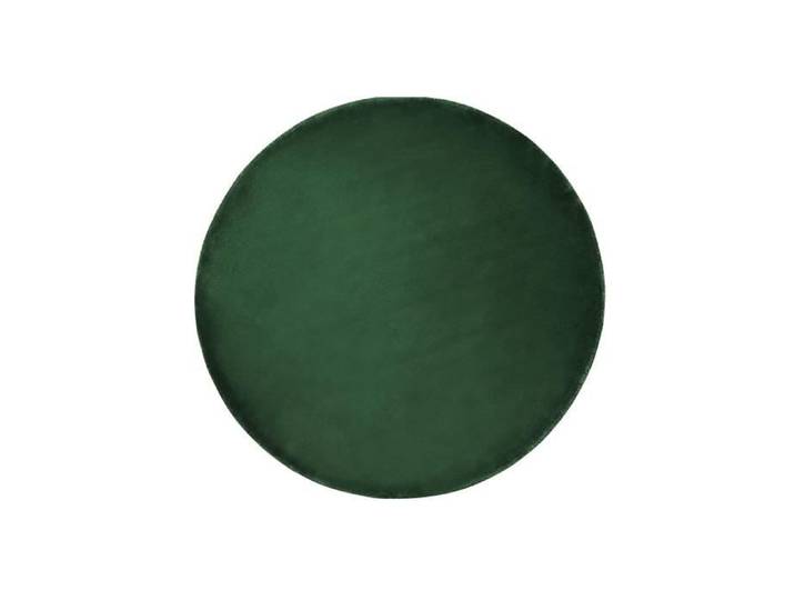 Tapis rond en viscose vert foncé ø 140 cm GESI II