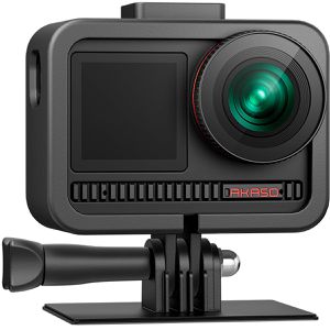 Akaso Brave 8 Sport Kit Action-Cam, wasserdicht bis 10m, 4K/60fps, 48MP, 130° Ultraweitwinkel, WLAN, Bluetooth