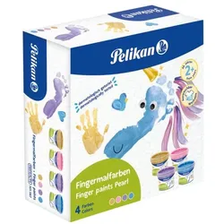 Pelikan Fingermalfarbe »Pearl« 4 Stück