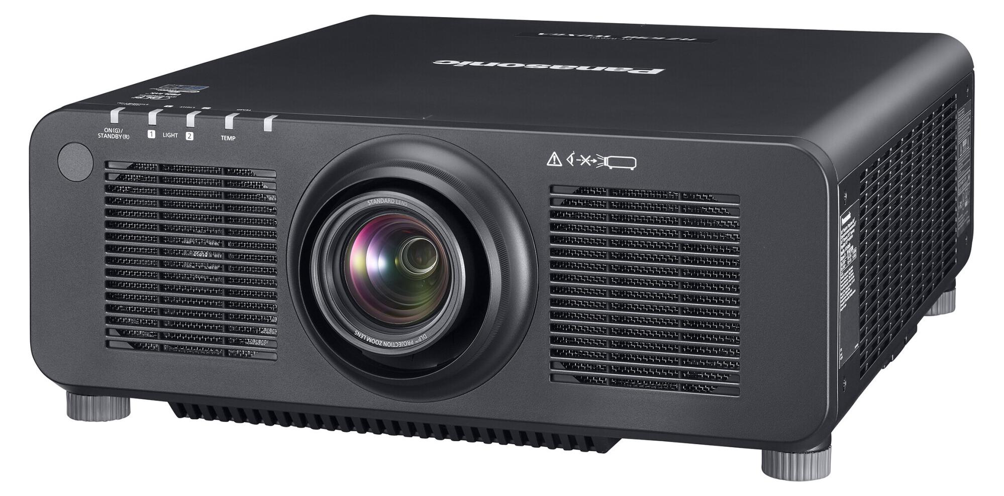 Panasonic PT-RZ890BE mit Objektiv, schwarz
