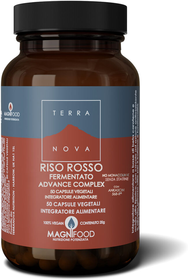 terranova riso rosso fermentato advance complex 50 cps