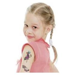Z-Design Tattoos für Kinder (14 Sticker) (56763)