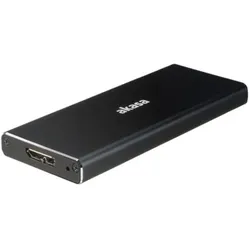 Akasa AK-ENU3M2-BK SSD enclosure M.2" Schwarz Speicherlaufwerksgehäuse (M.2), Festplattengehäuse, Schwarz