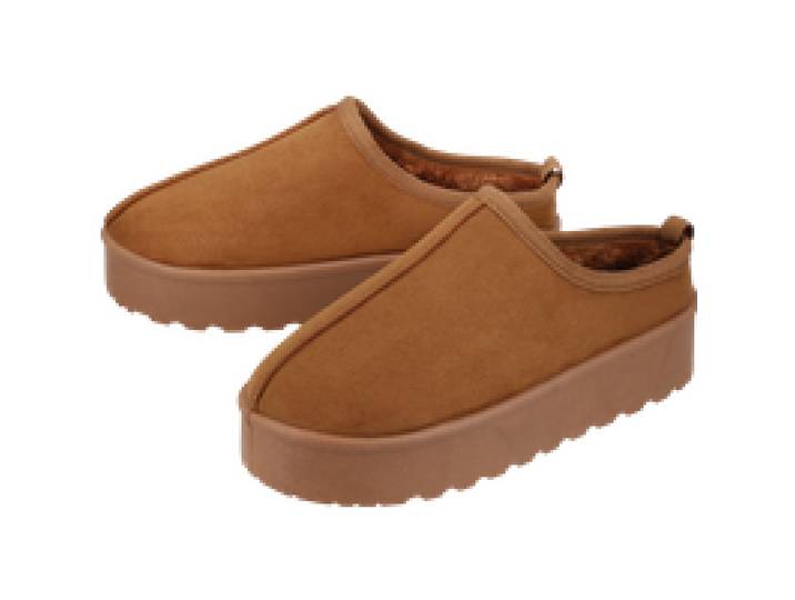 ESMARA® Pantoufles femme (marron, 37)
