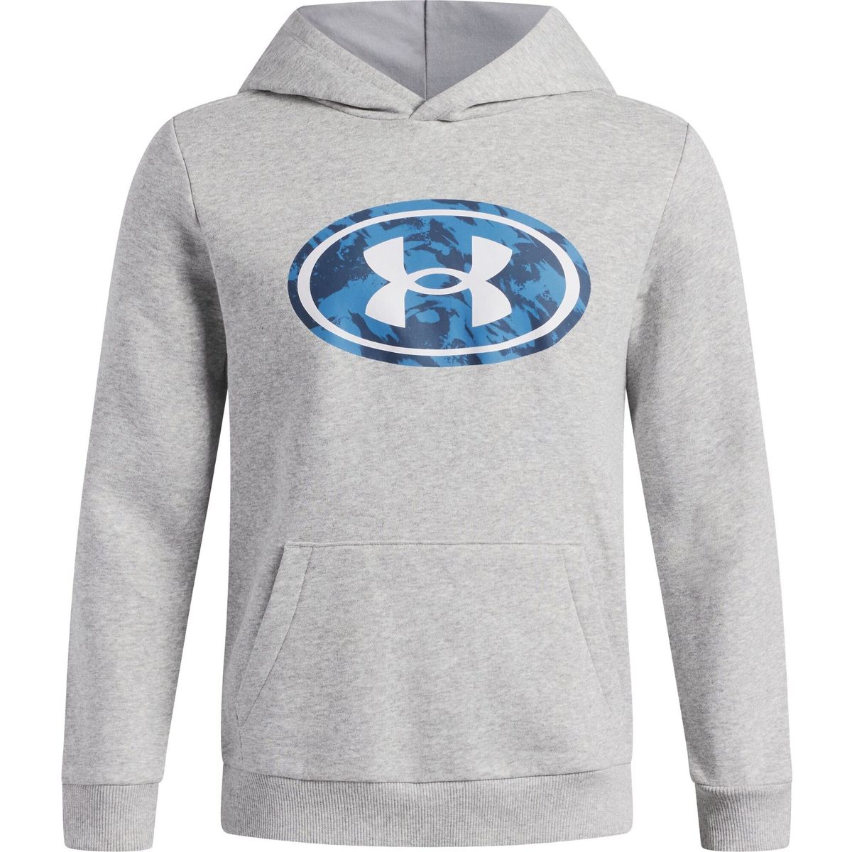 Under Armour B Rival Fleece KEY PT FIL HD gray white (011) L 6013412-011-YLG