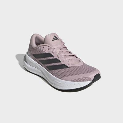 Laufschuh ADIDAS PERFORMANCE "RUNFALCON 6", Damen, Gr. 40, rosa (dual lila, carbon, core schwarz), Synthetik, Textil, Schuhe Laufschuh
