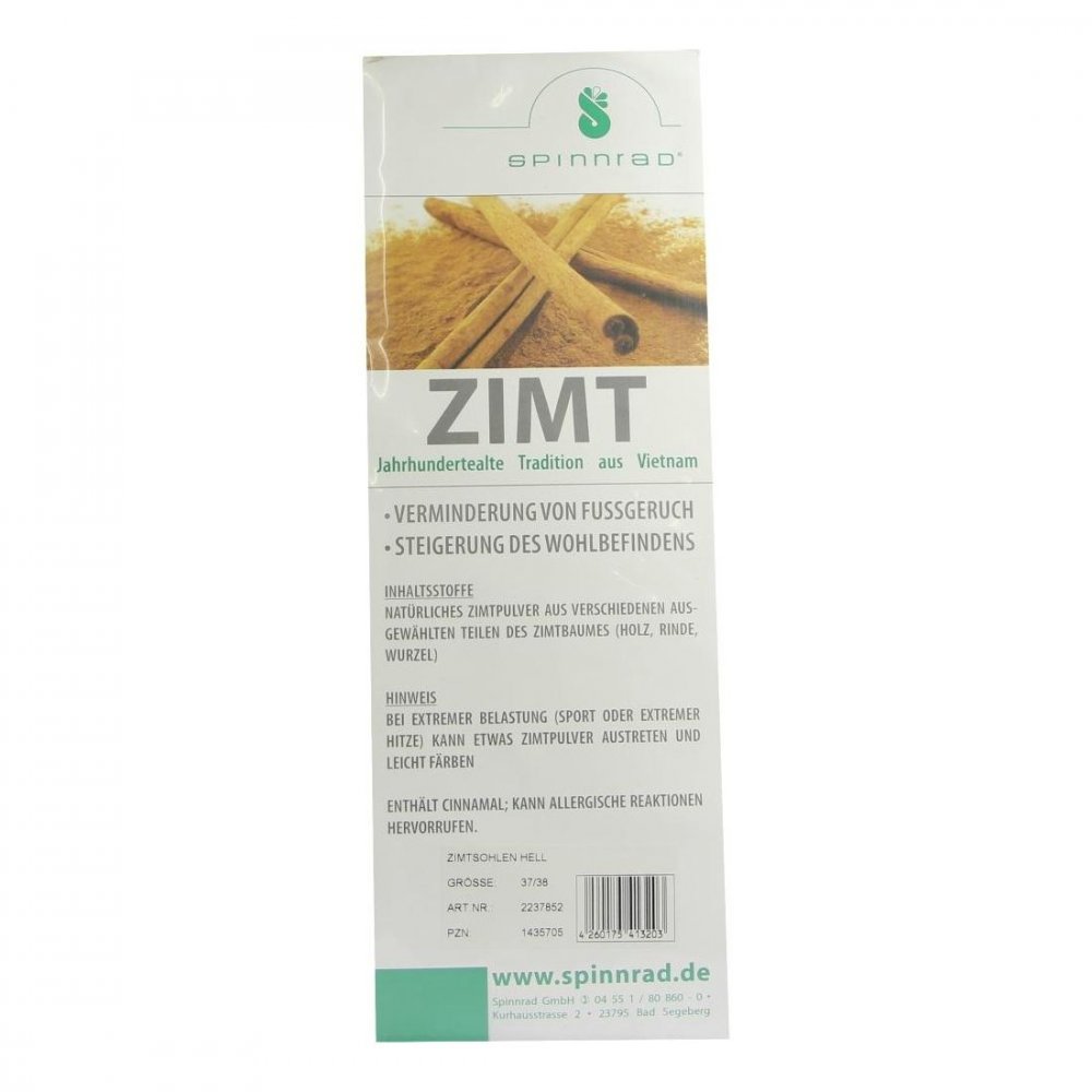 Spinnrad GmbH Zimt Sohlen Größe 3 7/38 hell 01435705