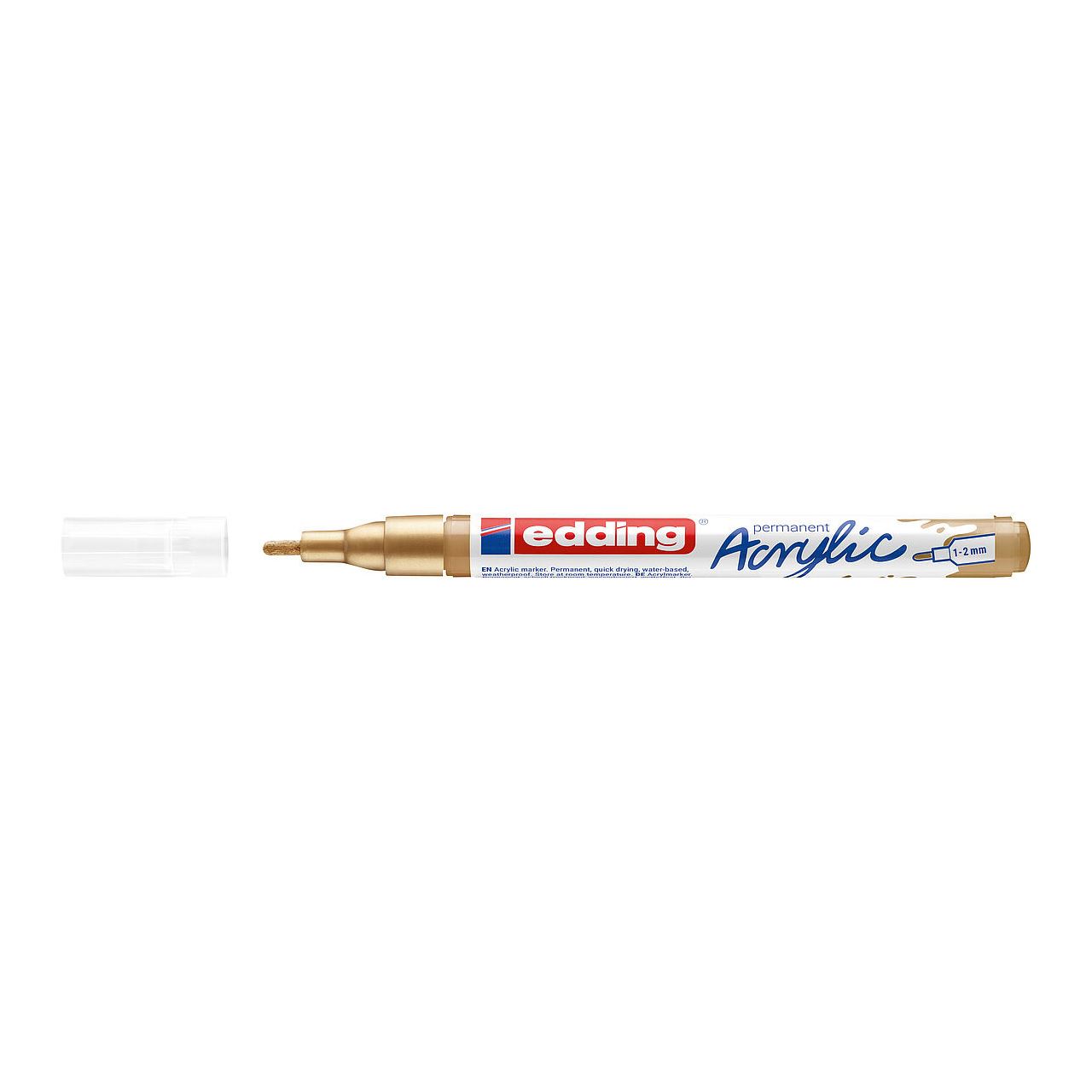edding 5300 Acrylstift gold 1,0 - 2,0 mm, 1 St.