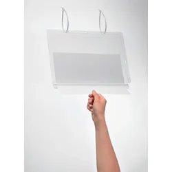 DURABLE Dokumentenhüllen A4 transparent