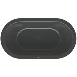 Bette oval Badewanne „BetteStarlet Oval Silhouette“ 150 × 80 cm in Midnight