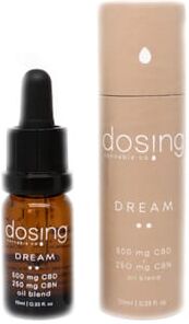 Dosing Dream 500 mg CBD / 250 mg CBN Oil Blend 10 ml