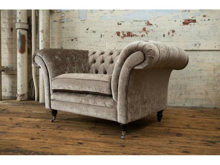 Xlmoebel Sessel Luxuriöser Stoff-Fernsehsessel im modernen Design für Entspannung (Sofa 1,5 Sitzer), Hergestellt in Europa