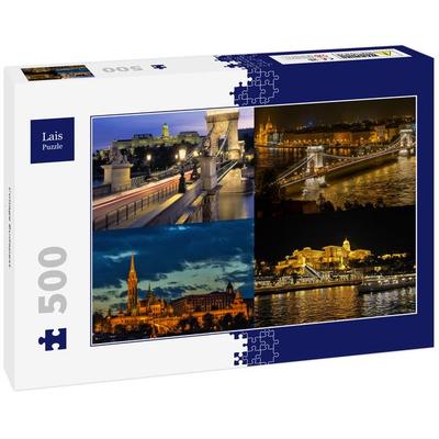 Lais Puzzle Collage Budapest 500 Teile