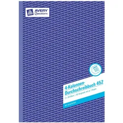 Avery, Formular, Kolonnen-Durchschreibbuch