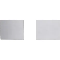 Griffwerk FRAME | DESIGN MANUFAKTUR ROSETTE -Edelstahl matt Rosettenpaar eckig -Prontofix -Blind
