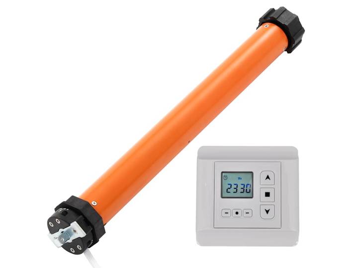 vidaXL Rohrmotor mit Steuerung