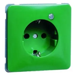 Peha Steckdose SCHUKO grün H80.6511.42 KLED/4NA