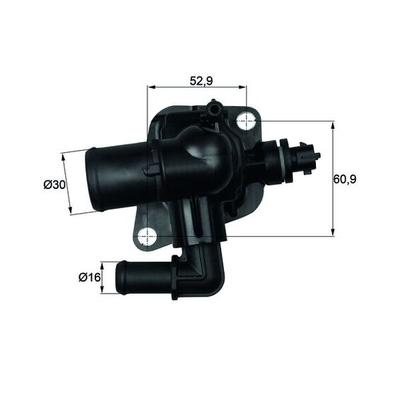 MAHLE Thermostat, Kühlmittel TI 150 88 für Opel Ford CHEVROLET Peugeot Suzuki