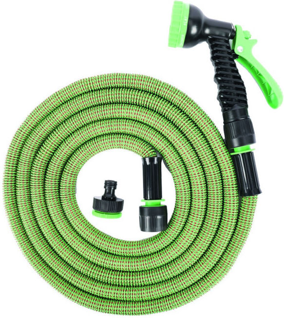 floraworld Tuyau d'arrosage prolong. jusqu'à 20m Classic avec kit raccords plastique (020150)